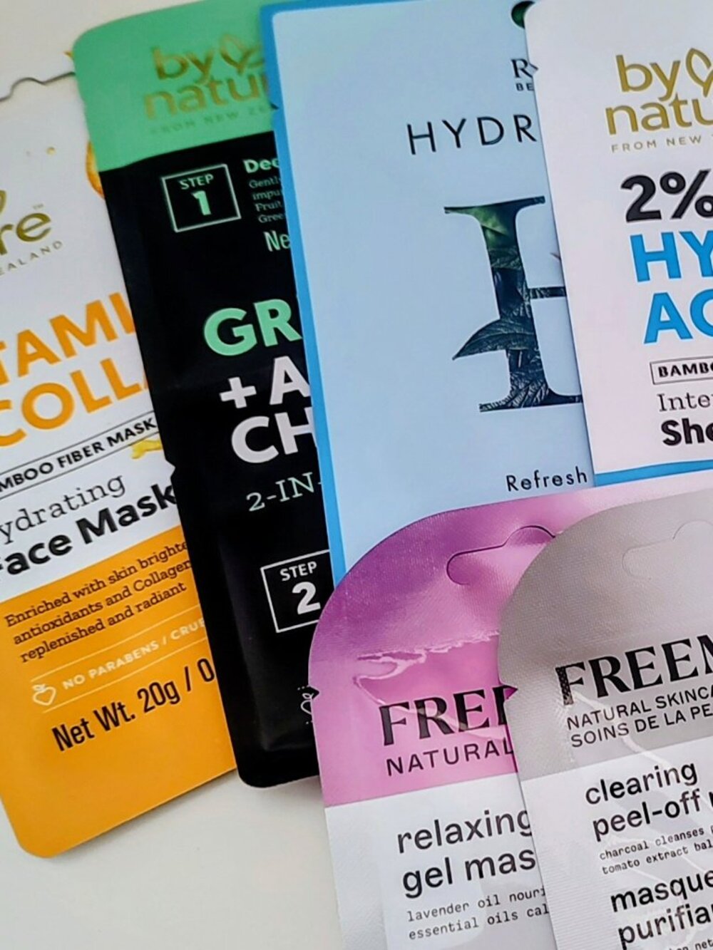 Seven New Facial Masks - By Nature and Freeman